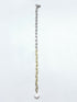Natural stone chain bracelet
